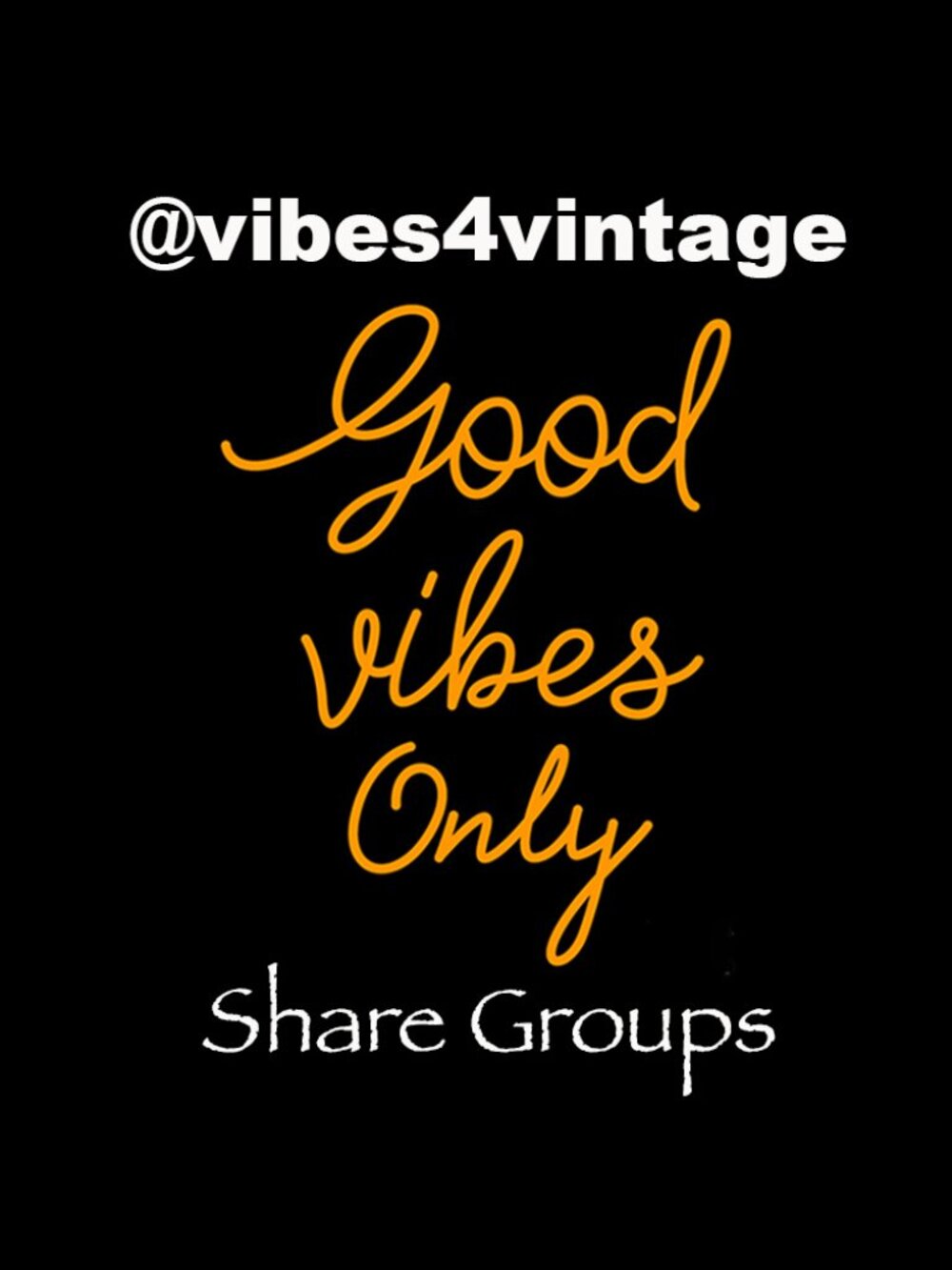We're Back!  Vibes4Vintage Share Groupes